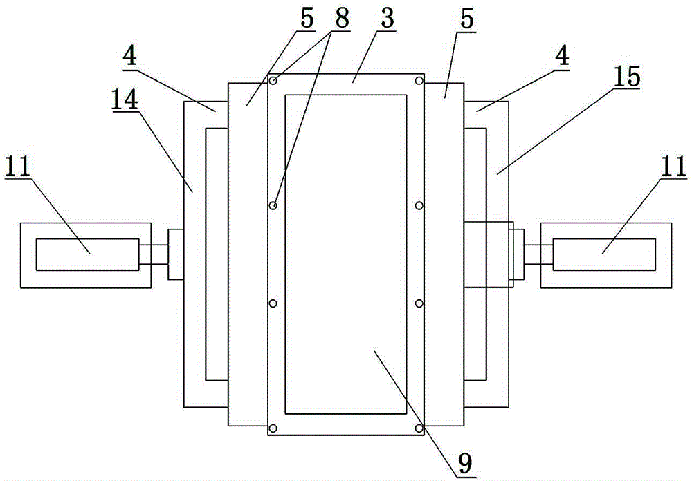 A space-saving automatic flip fixture