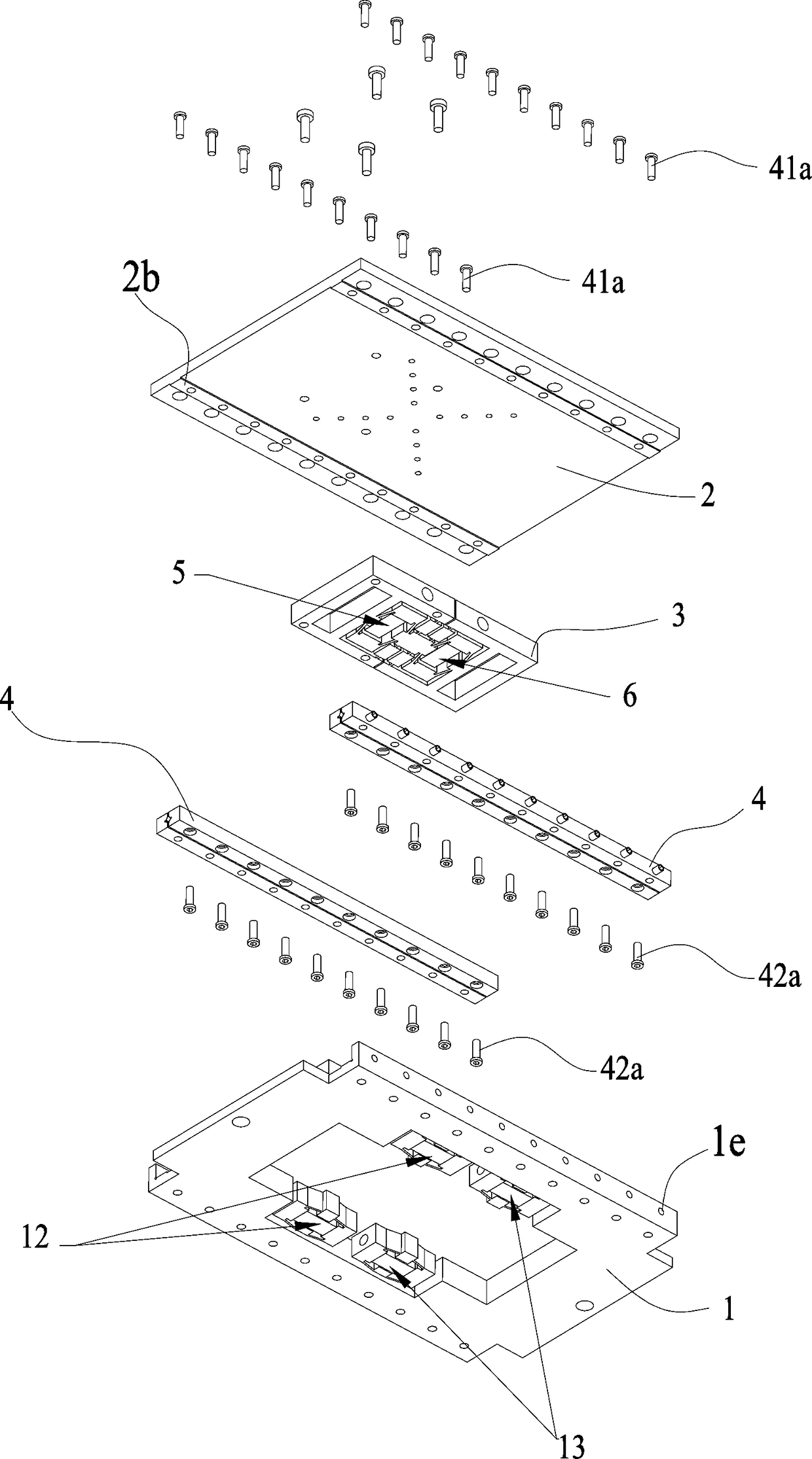 A fully-displacement amplified piezoelectric inchworm straight-line platform