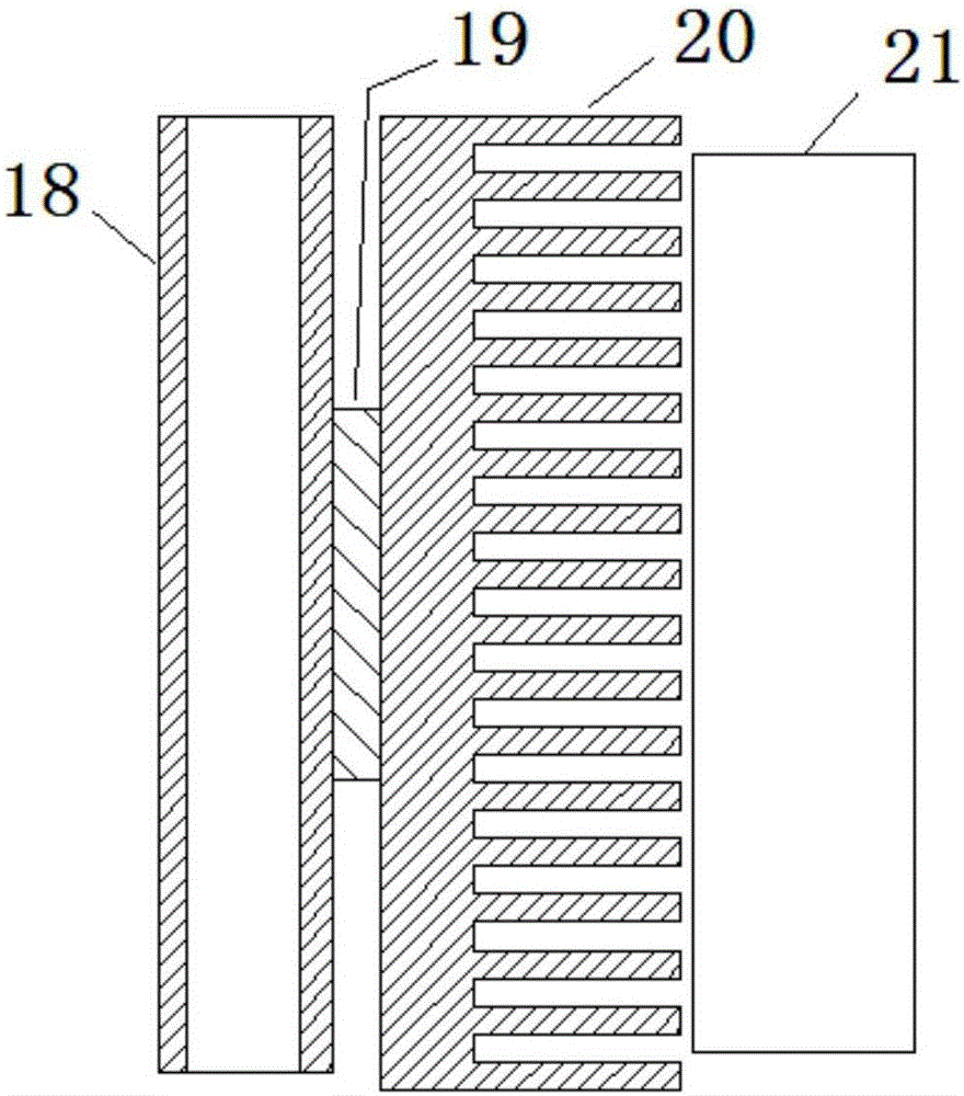 A kind of vocs extraction device in water