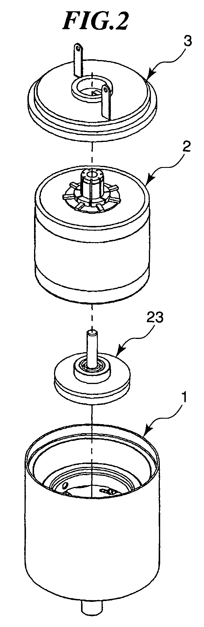 Coreless motor