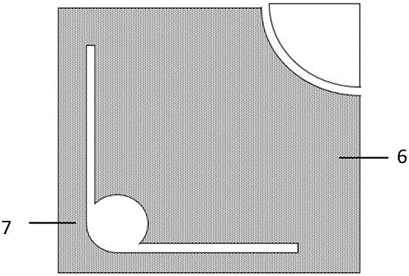 Self-grown graphene electrode light-emitting diode and preparation method thereof