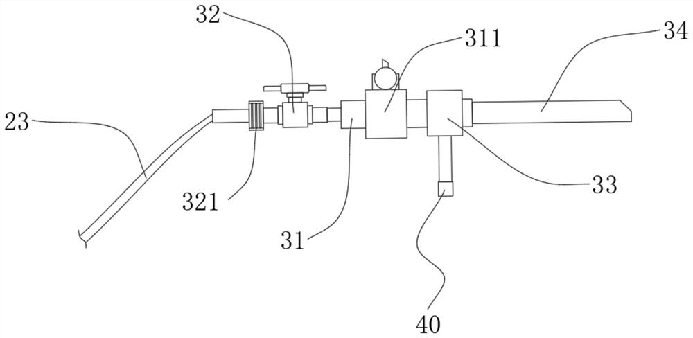 Vaginal speculum with automatic flushing function for gynecological examination and flushing method