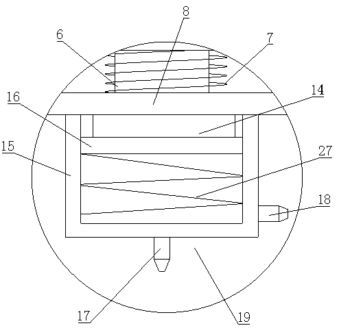 Production device of thin film switch