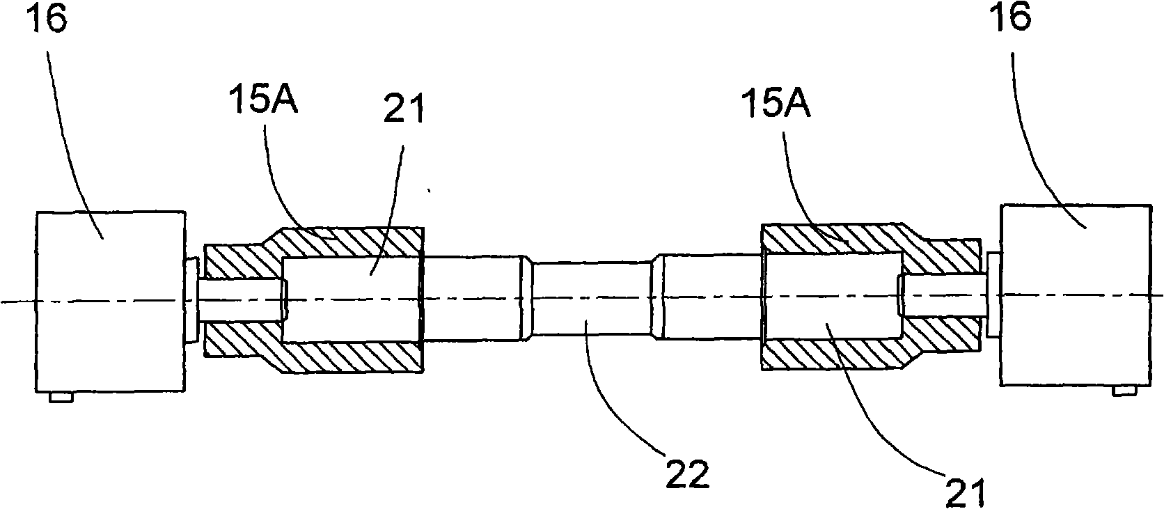 Drafting mechanism for spinning machine