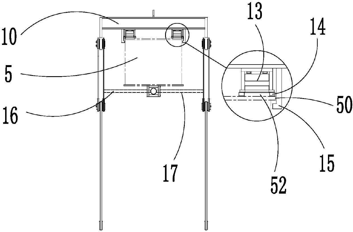 Slideable lifting appliance