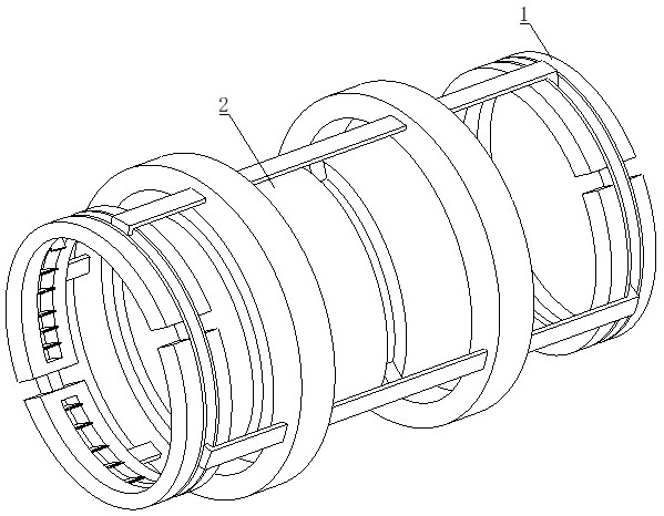 A pipeline connection device for water conservancy engineering and its use method