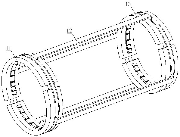 A pipeline connection device for water conservancy engineering and its use method