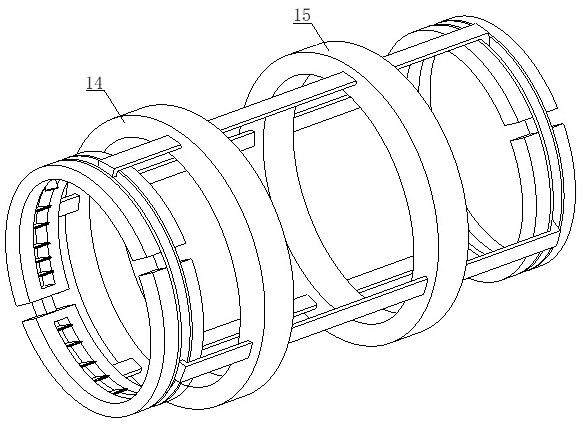 A pipeline connection device for water conservancy engineering and its use method