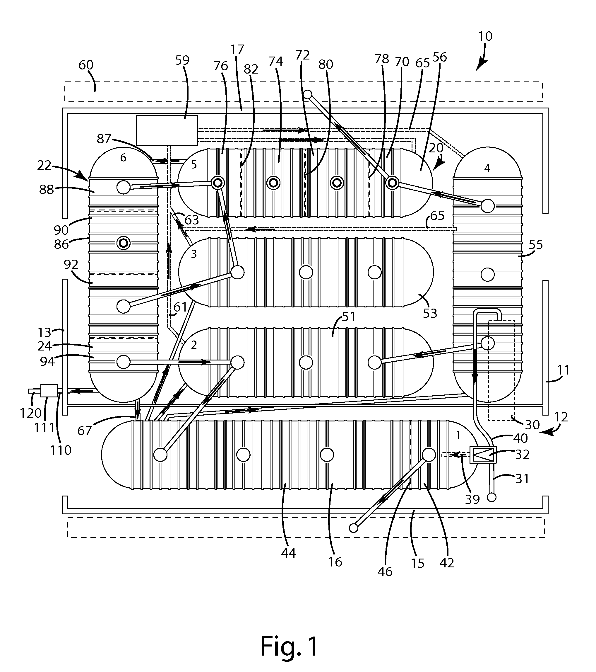 Apparatus and method for the treatment of waste