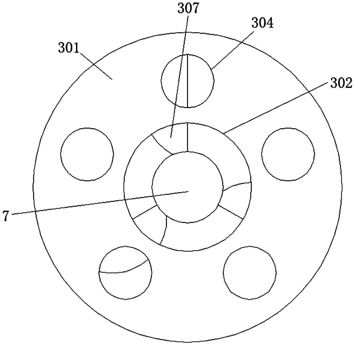 Root sectional type medicinal material slicing equipment for batch processing of rhizoma paridis