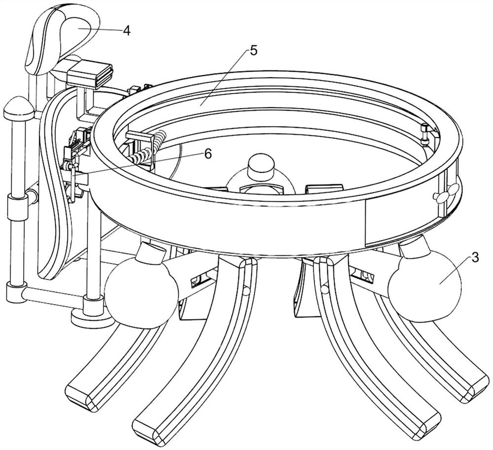 Multifunctional stool integrating storage and folding functions