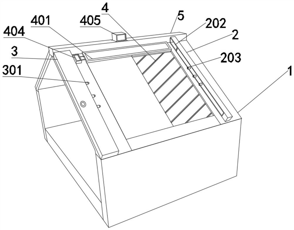 Building ceiling with good daylighting effect