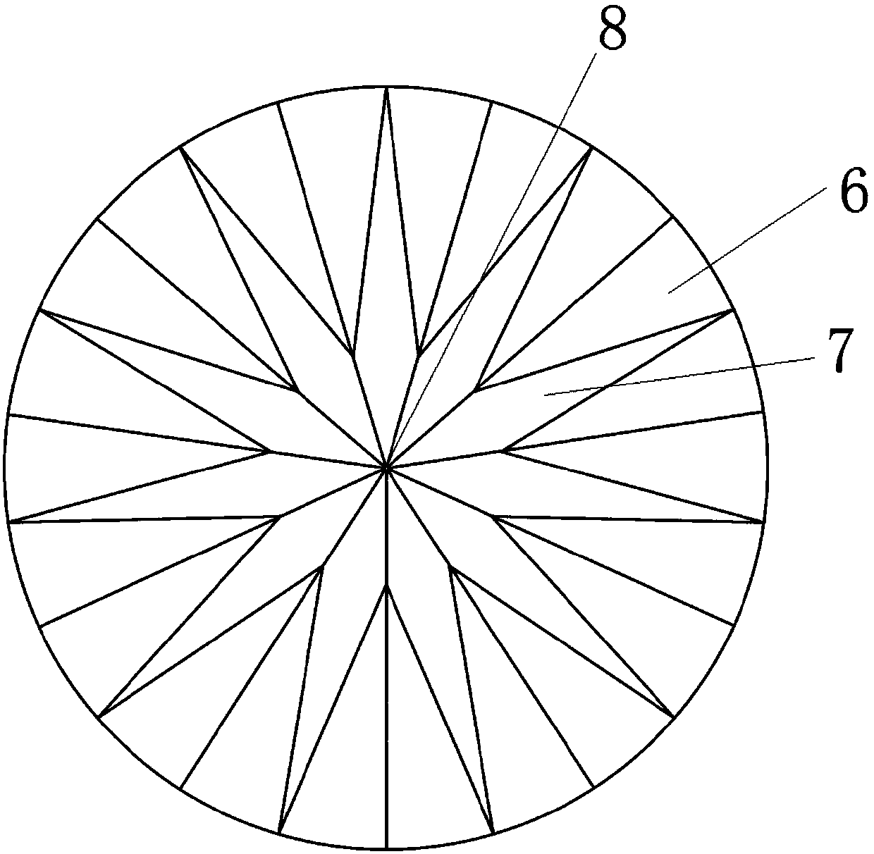 78-surface diamond cutting structure