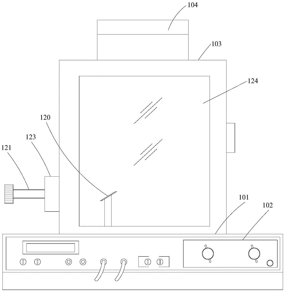 Polymer material density testing equipment