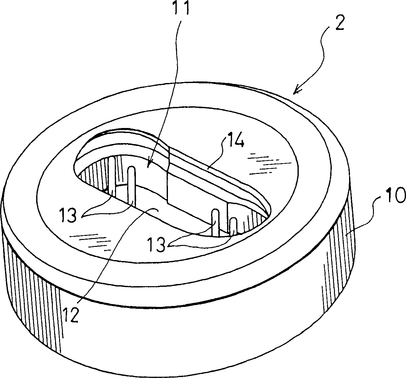 Electric connector assembly containing locking part