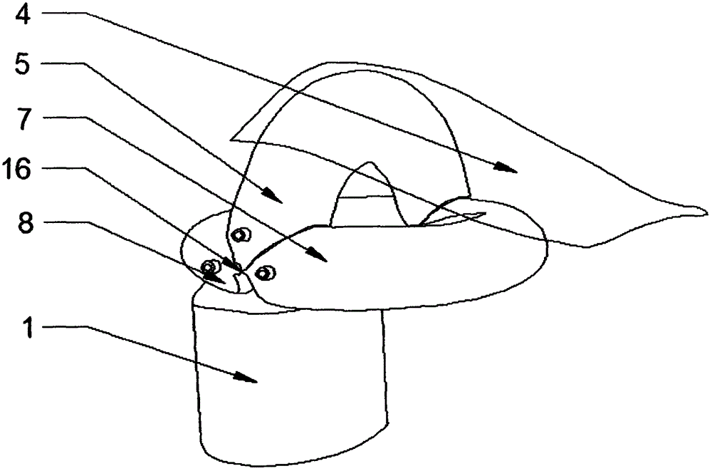 Toilet provided with horizontal flushing inflatable cushions