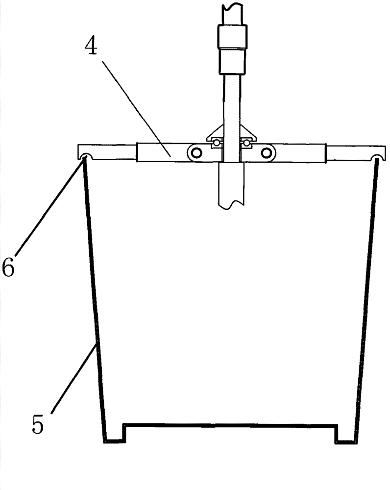 Novel hand-pressing type multipurpose rotary mop rod