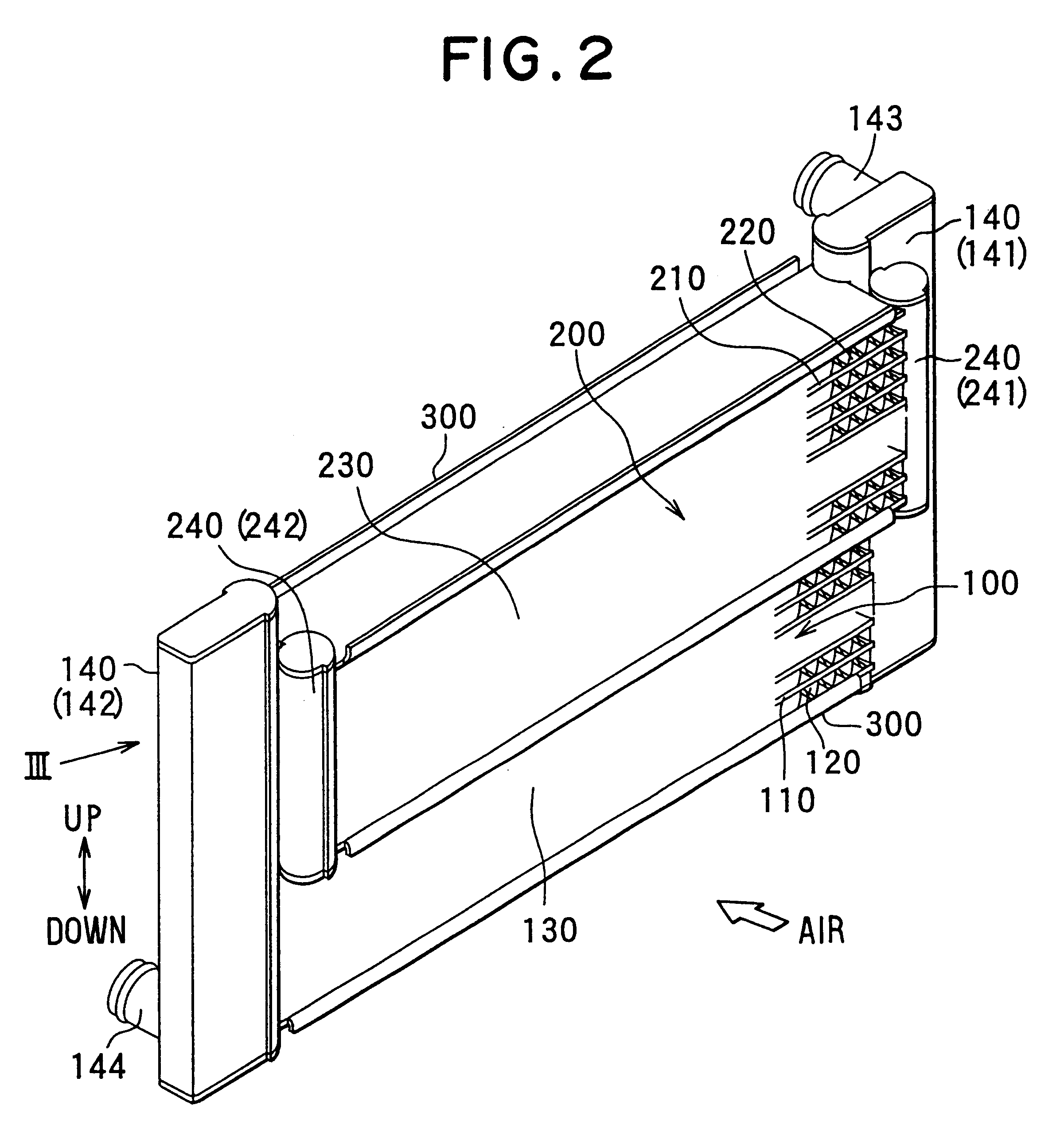 Double heat exchanger