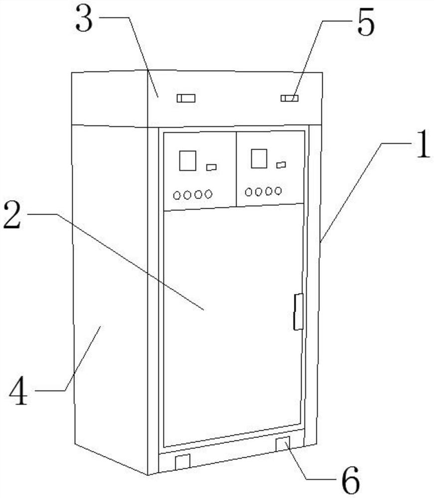 Cable rear connection type gas-insulated switchgear