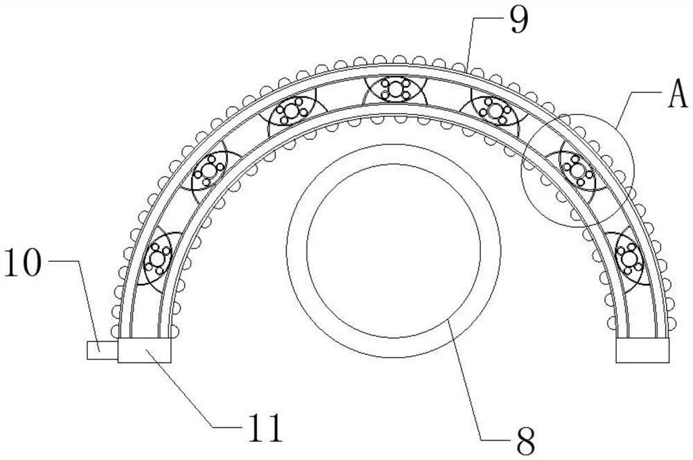 Cable rear connection type gas-insulated switchgear