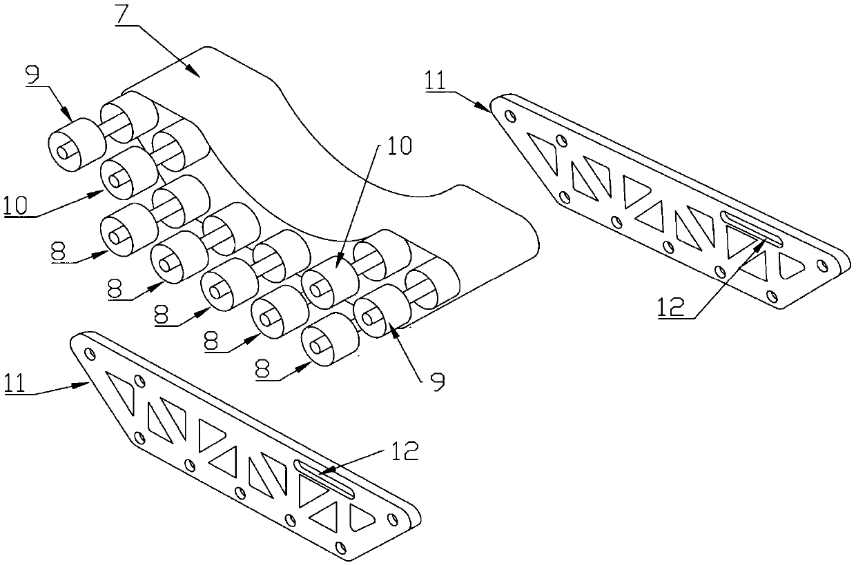 An additional track system with a wheel forward/reverse converter and a wheeled vehicle