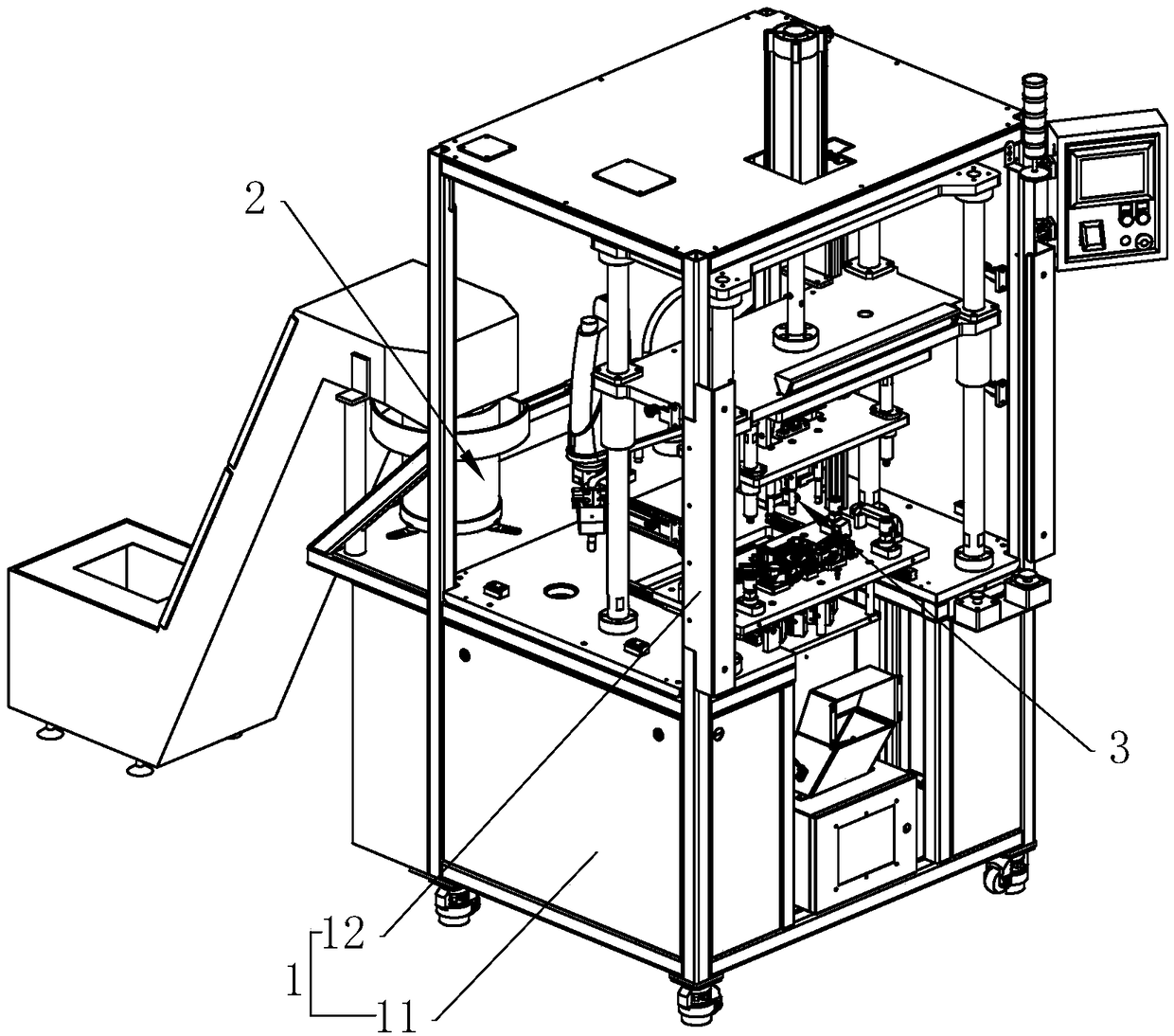 Bolt installing device