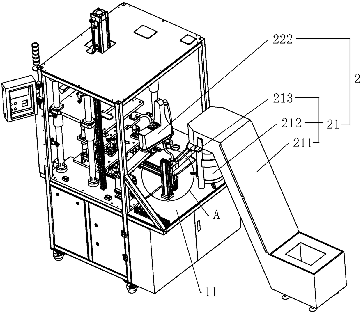 Bolt installing device