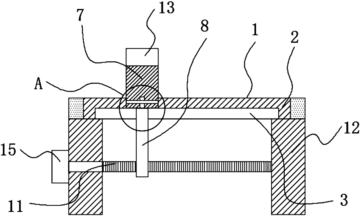 Dyeing device for flax textile processing