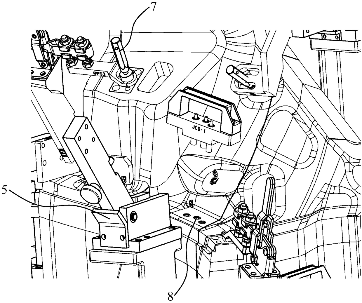 Shape and surface inspection device for auto parts