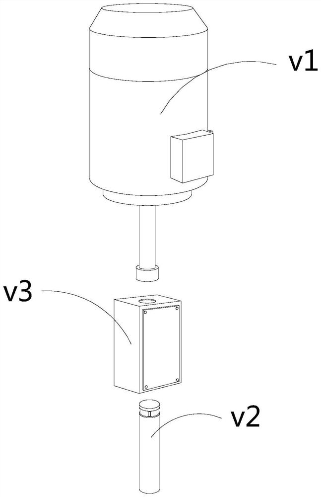 Plate punching and grinding device for intelligent manufacturing