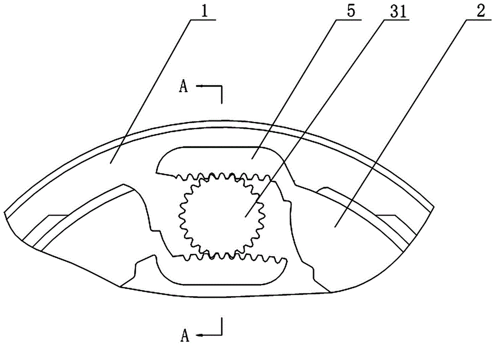 Self-adjustable manually-driven drum brake