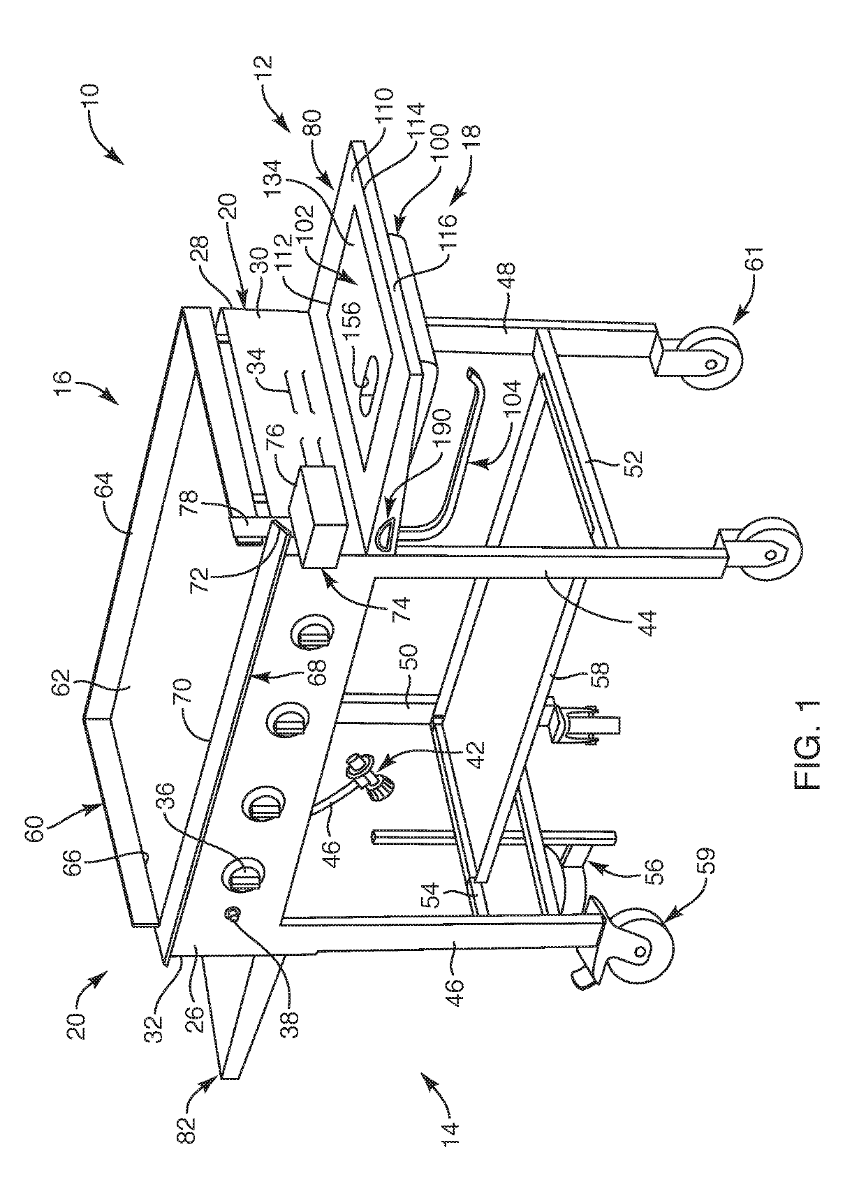 Outdoor cooking station with griddle, system and method thereof