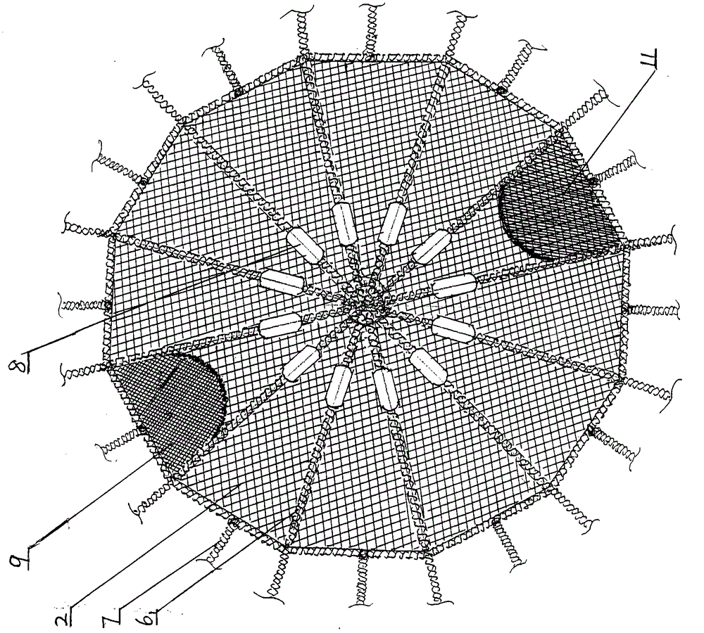 Multipurpose netting for mariculture net cage