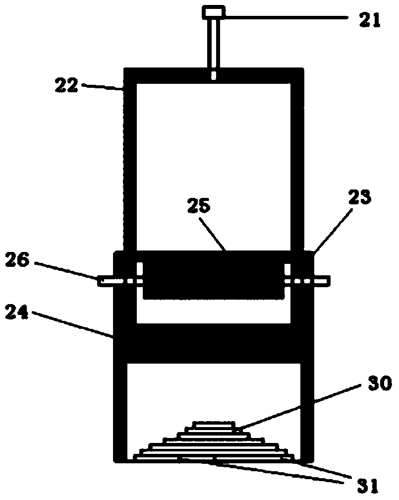 Mobile low-temperature adsorption concentration-thermal desorption device and application method thereof