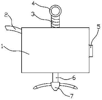 Plant conservation device with fully-automatic spray irrigation function