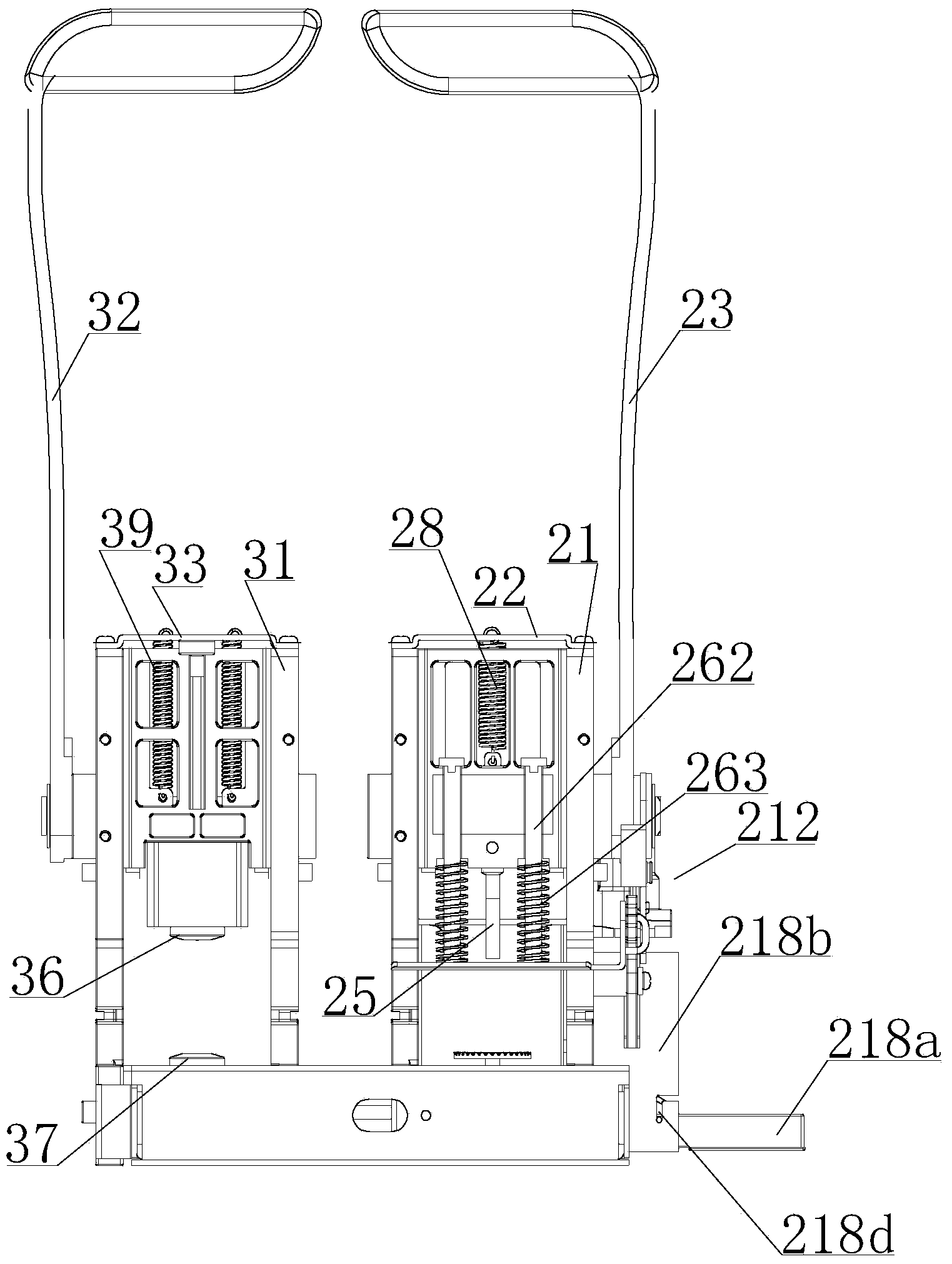 Punching and hot riveting type precise binding machine