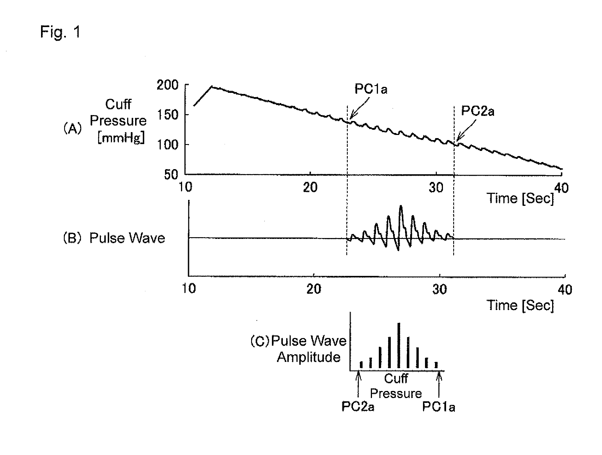 Blood pressure information display device, blood pressure information display system, blood pressure information display method, and recording medium recorded with blood pressure information display program