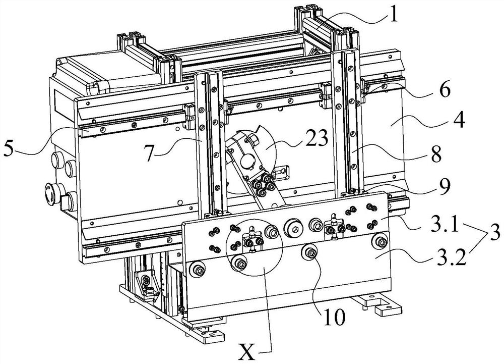 Imitation handmade slicing mechanism and intelligent slicing machine