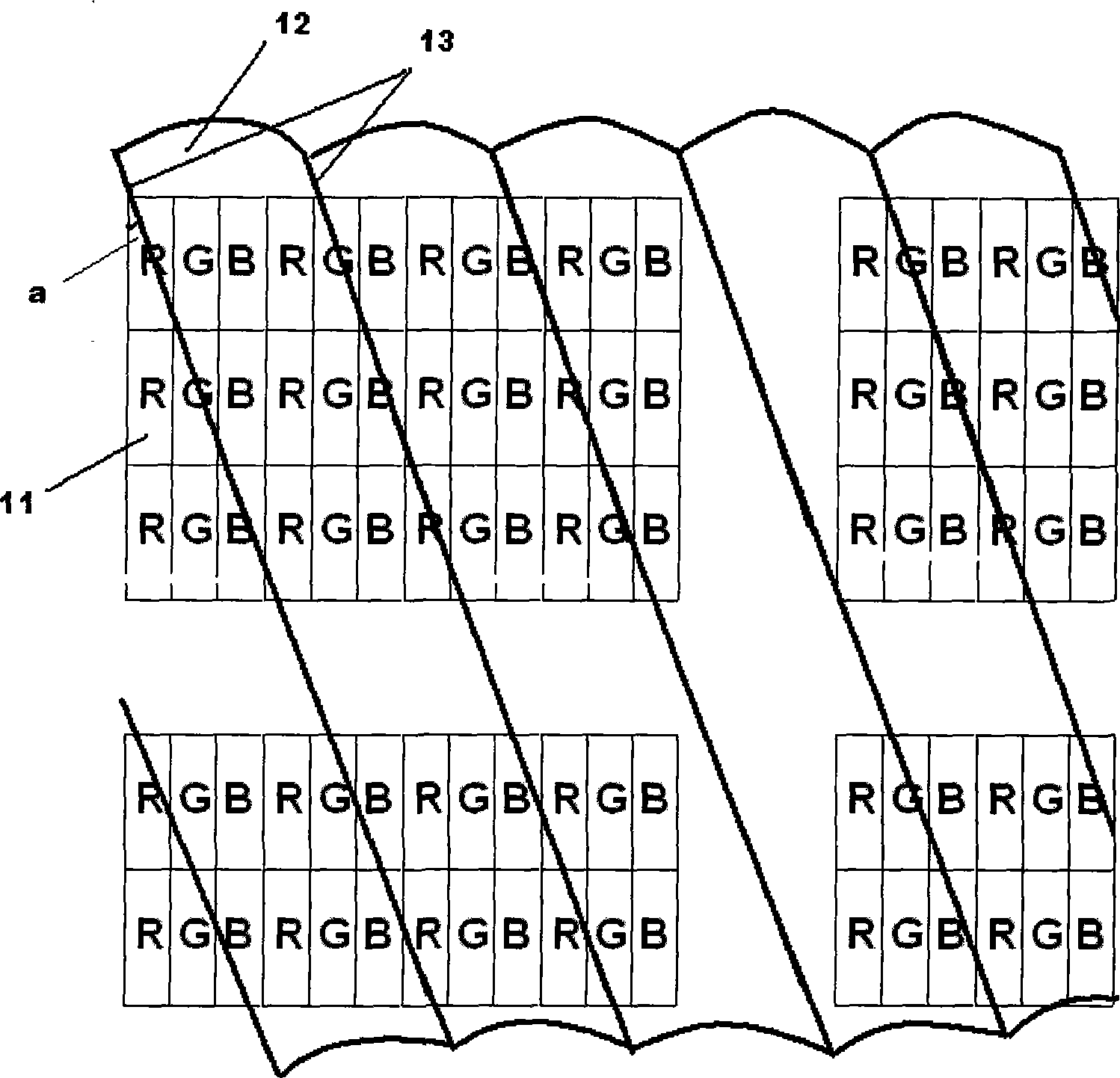 Three-dimensional stereo display device