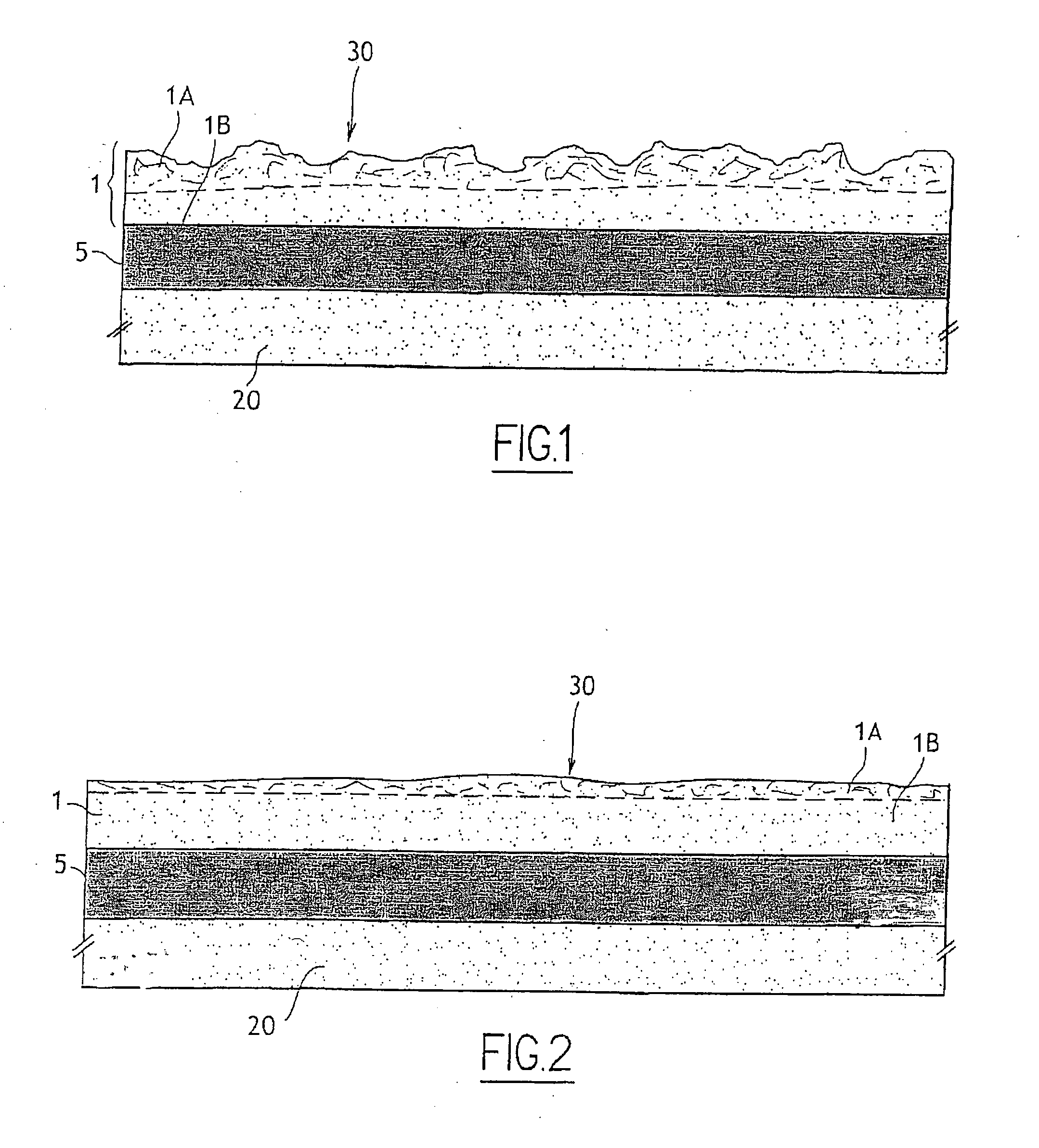 Atomic implantation and thermal treatment of a semiconductor layer