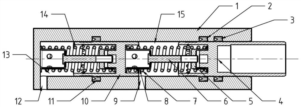 Tandem type brake master cylinder with adjustable pre-tightening force for electric control brake system