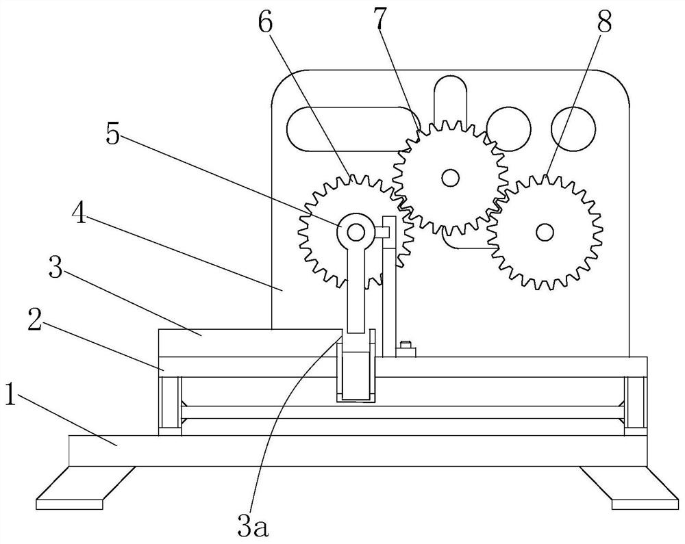 An automatic splitting device for round cake parts