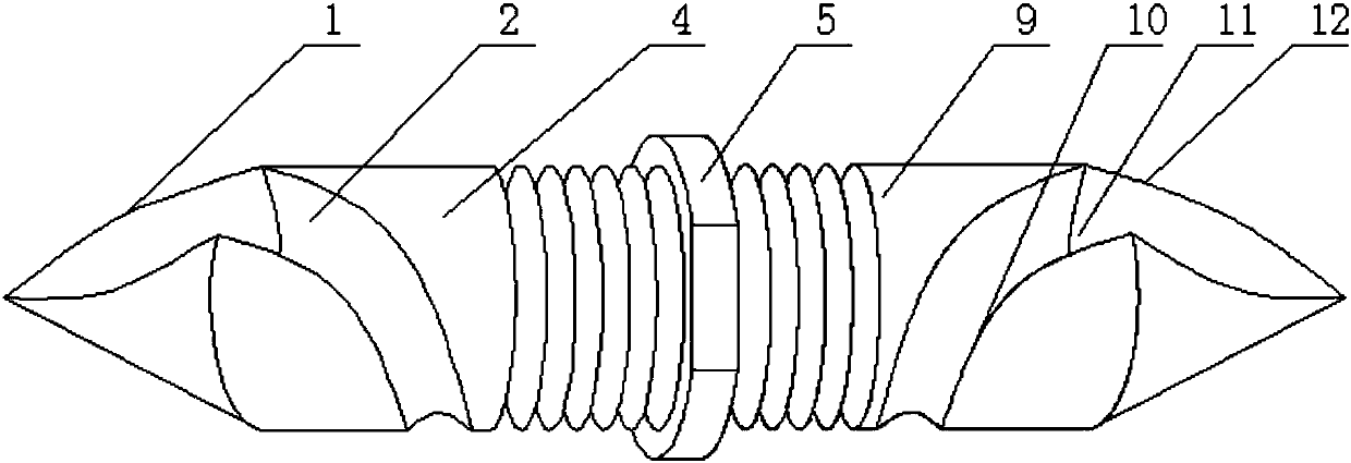 Double-end pilot drill