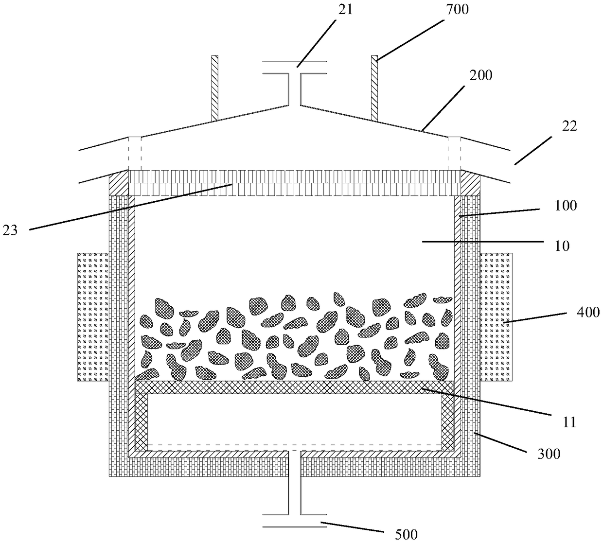 Harmless treatment method and system of lithium metal waste residue