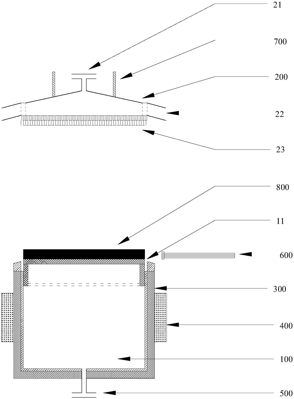 Harmless treatment method and system of lithium metal waste residue