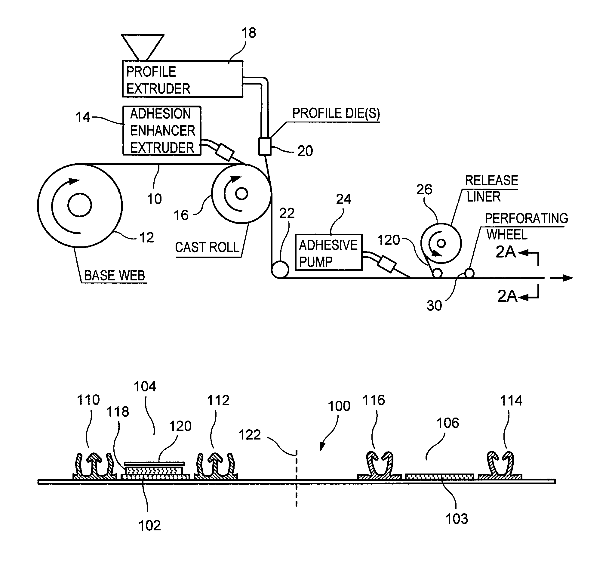 Zipper for security bag and method of manufacture thereof