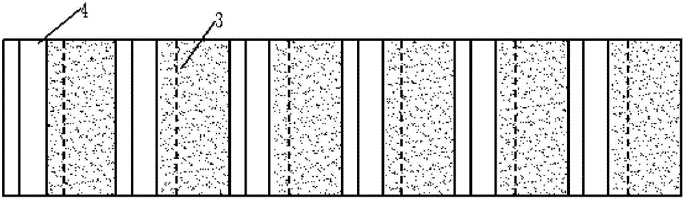 Water-lubricated bearing for pump and water guiding tank molded line optimizing method