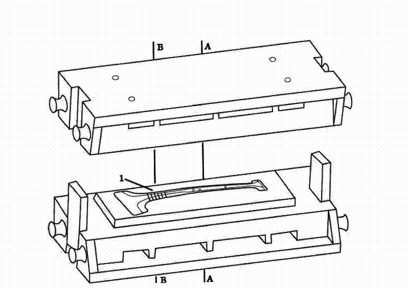 Method for forming variable-strength hot stamping parts by ultrahigh-strength steel