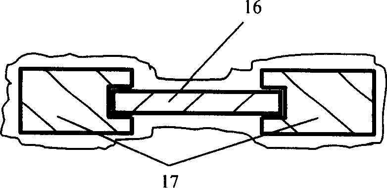 Method for preparing aluminium 20 tin semi solid slurry by mechanically stirring