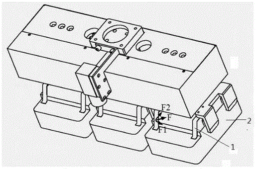 Visual positioning method of mobile manipulator